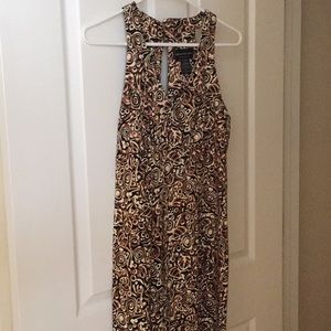 Great sleeveless dress up or down dress.